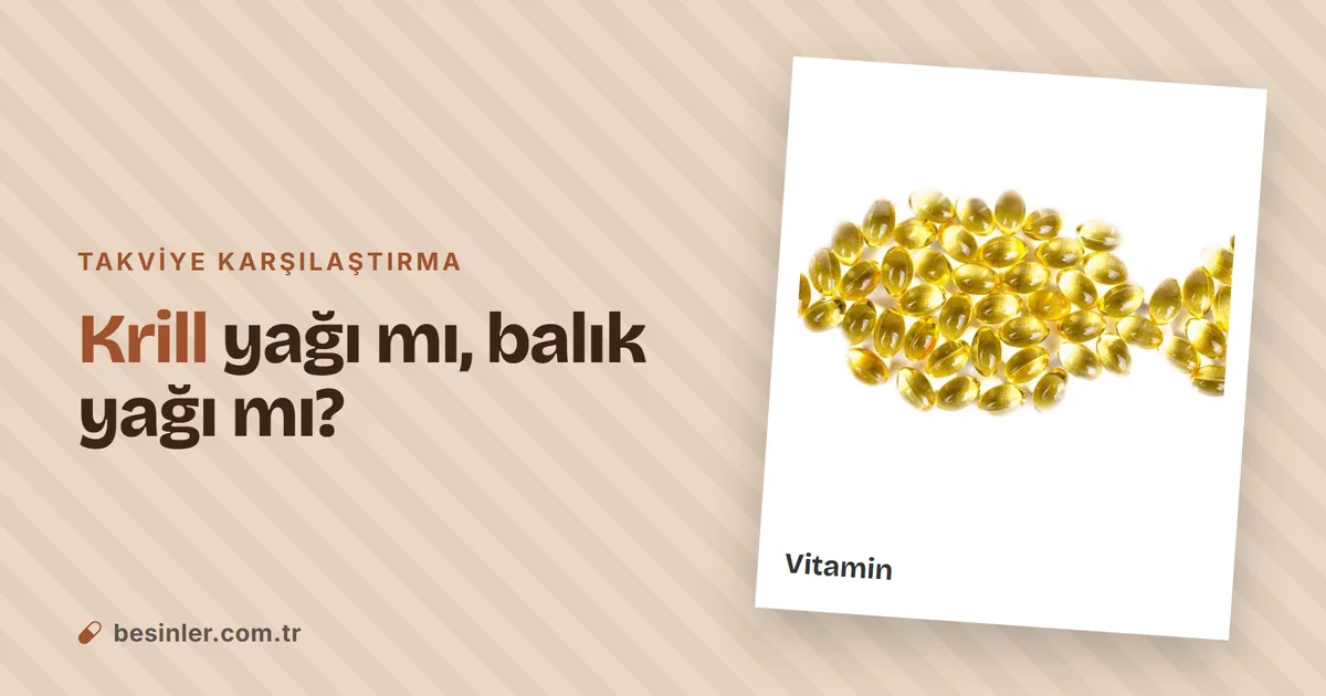 Krill Yağı Nedir? Balık Yağından Farkı, Faydaları ve Kimler Kullanmamalı